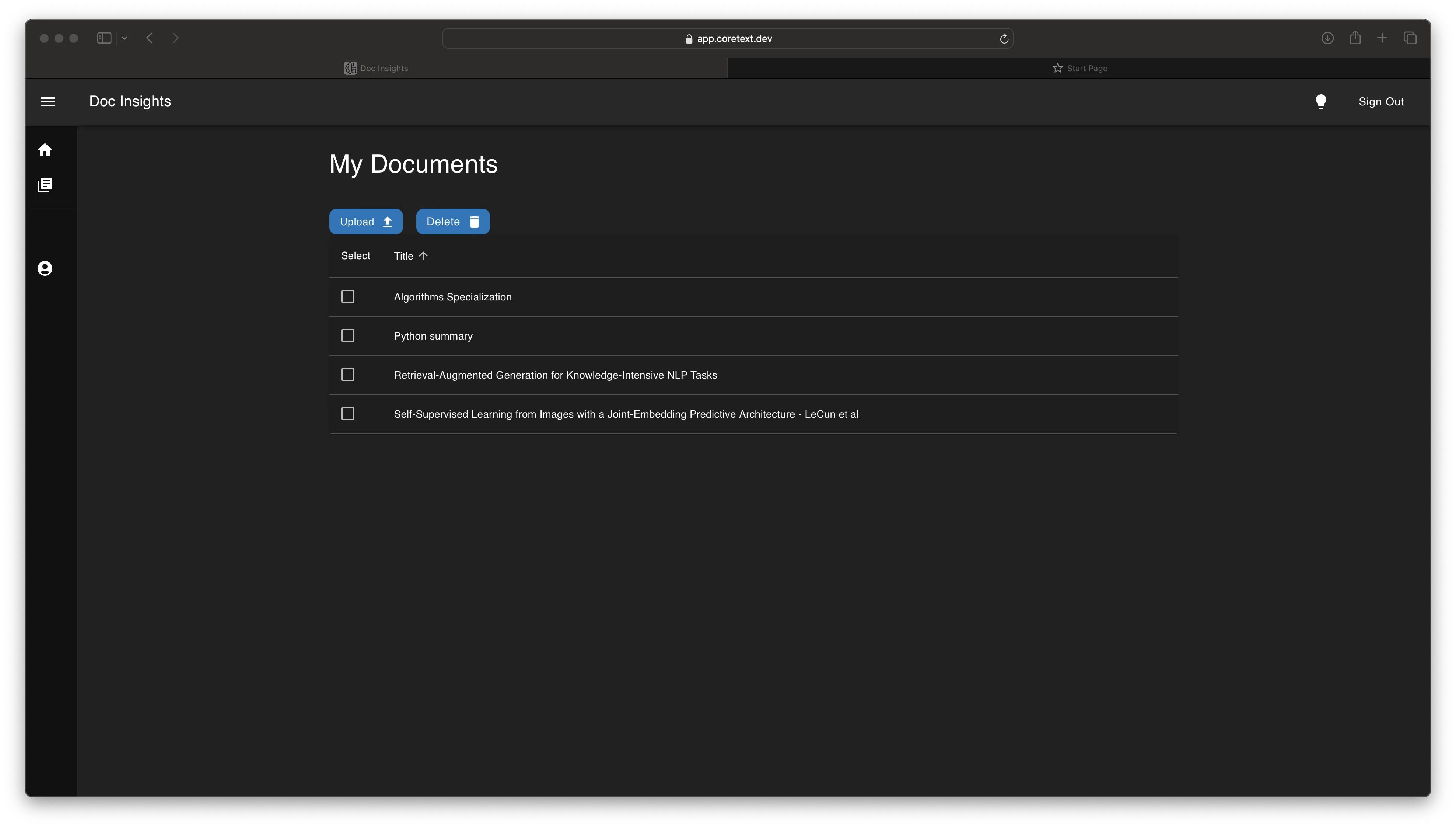 DocInsights: Natural Language Document Search Platform